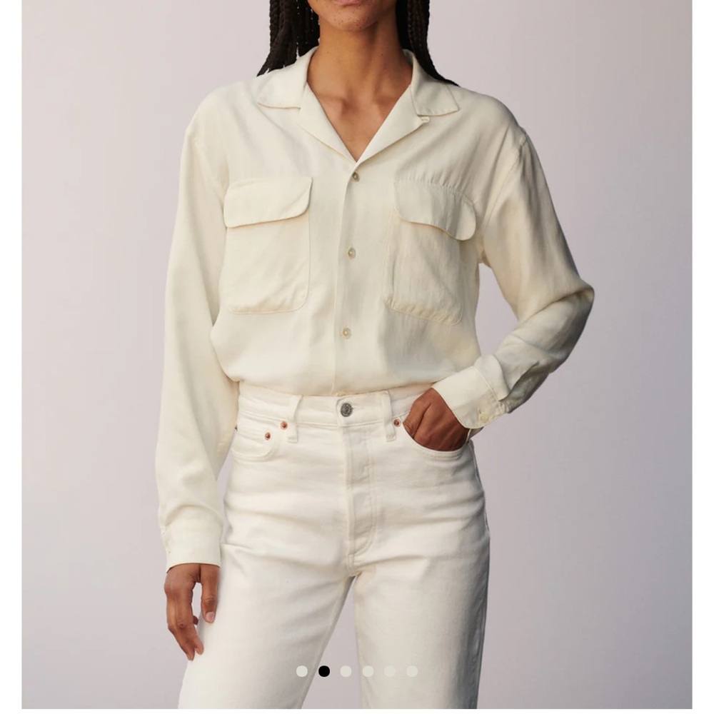 Buck Mason button down silken Twill Studio Shirt — Like New